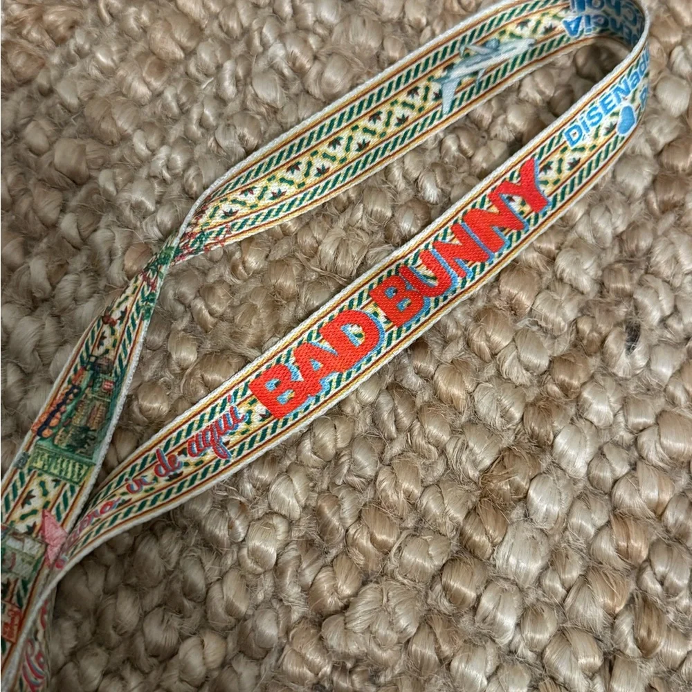 Bad Bunny DTMF Puerto Rico Concert Memorabilia Camera & Lanyard